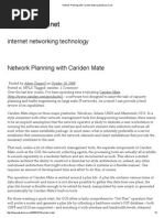 Network Planning With Cariden Mate - Packetsource