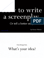 How to write a screenplay. Or tell a better story by Victor Piñeiro 