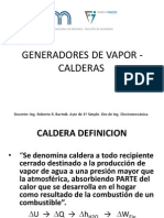 1 - Generadores de Vap0r-Calderas