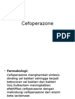 Cefoperazone