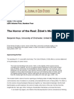 Noys, Benjamin - The Horror of the Real ~ Zizek's Modern Gothic (IJZS article)