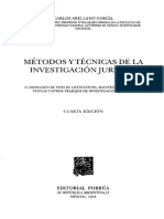 Metodos y Tecnicas de La Investigacion Juridica PDF