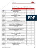 Pensum Lic Administ (Códigos)