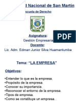 Gestión Empresarial