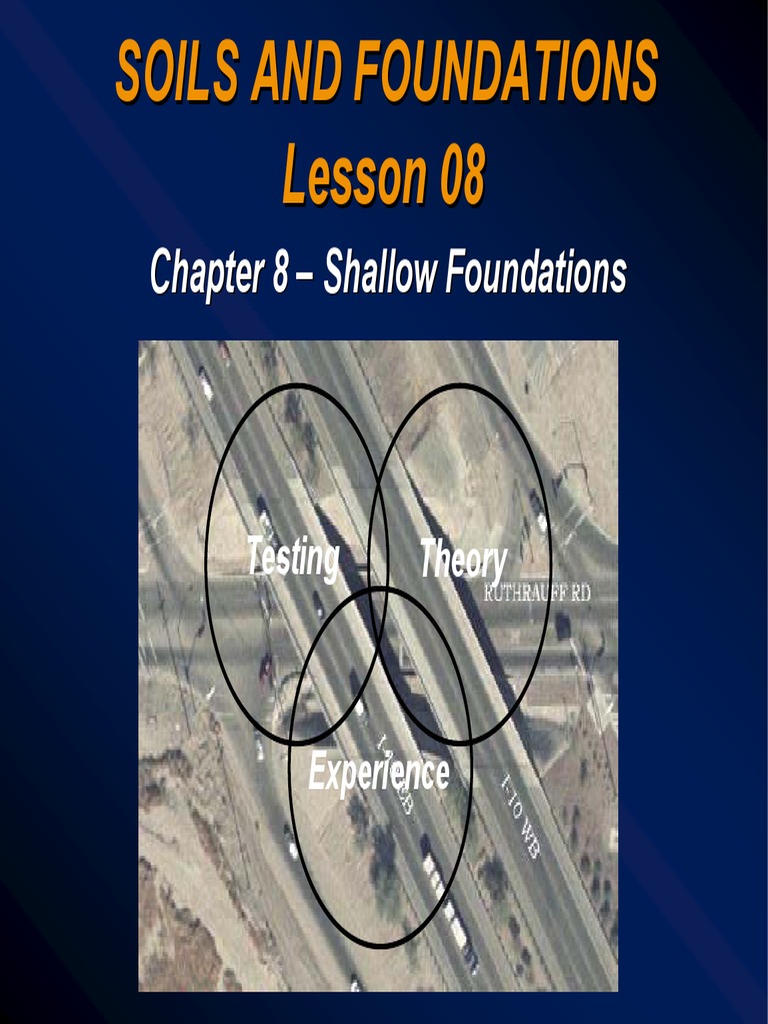 Shallow Foundations Overview and Design | PDF | Foundation (Engineering ...