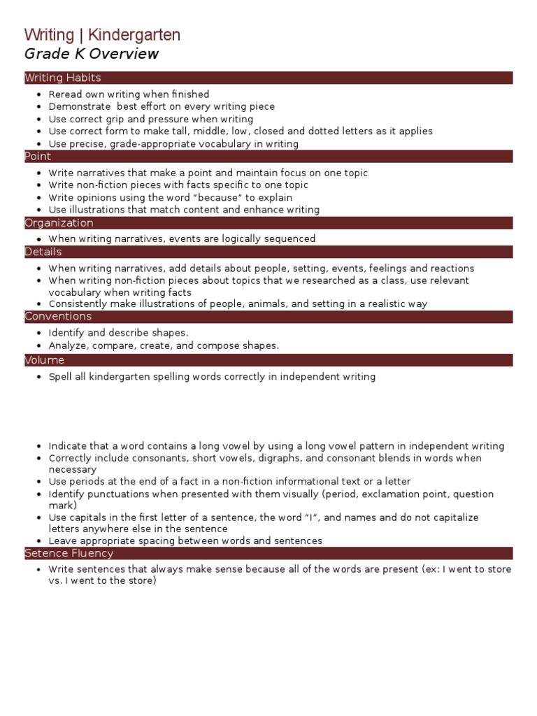 Writing Overview | PDF