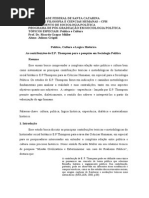 Edward Palmer Thompson - Política, Cultura e Lógica Histórica