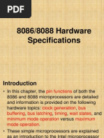 8086 Hardware Specification