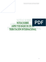 Aspectos Básicos de Tributación Internacional