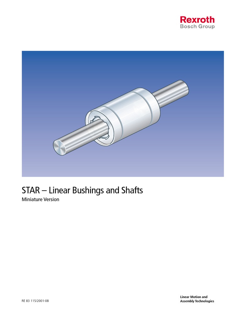 Linear Bushings and Shaftsminiature Engineering Tolerance Bearing (Mechanical)