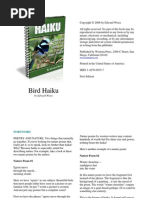 Download Haiku Poetry - Bird Haiku by Edward Weiss SN26286608 doc pdf