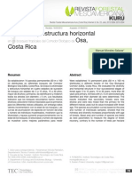 2. Diversidad y Estructura Horizontal en Los Bosques Tropicales Del Corredor Biológico de Osa, Costa Rica