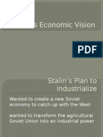 Stalins Economic Vision