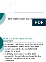 Unit 6: Bank Reconciliation Statement