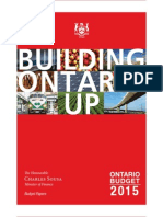 Ontario Provincial Budget 2015
