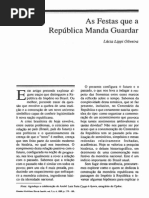 As Festas Que a República Manda Guardar