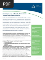 Informações Para Os Pais Com Transtorno Do Espctro Autista