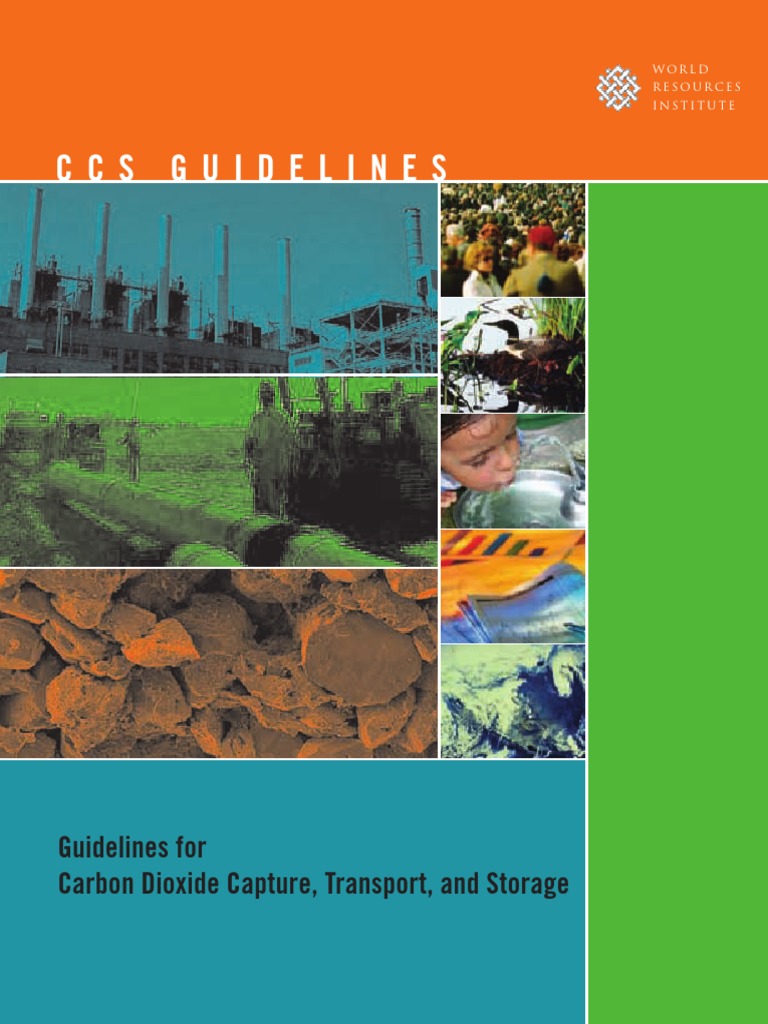 CCS Guidelines | PDF | Carbon Capture And Storage | International ...