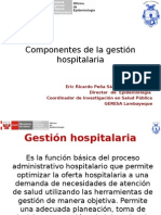 Componentes de La Gestión Hospitalaria