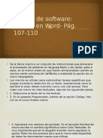 10. Macros en Word Pag.107-110