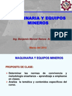Máquina y Equipo Minero - Tema - 01