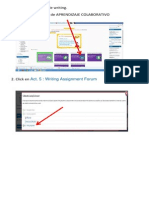 Instructivo Para La Actividad de Writing