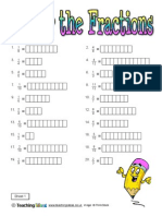 Colour The Fractions 1