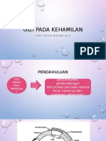 Gizi Dalam Daur Kehidupan Pertemuan 3