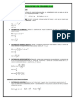 Fórmulas Distribuciones de Probabilidad PDF
