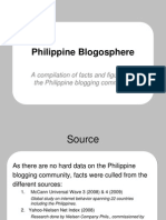 Philippine Blogosphere: A Compilation of Facts and Figures On The Philippine Blogging Community