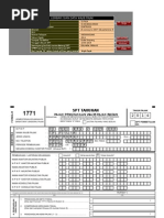 Contoh Pengisian SPT Tahunan PPh Badan 1771 Tahun 2011 