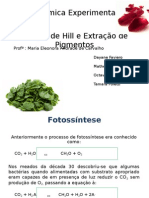 Reação de Hill e Extração de Pigmentos.1