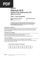 03 Silver 1 - FP1 Edexcel PDF