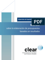 Manual Sobre La Elaboración de Presupuestos Basados en Resultados_CLEAR