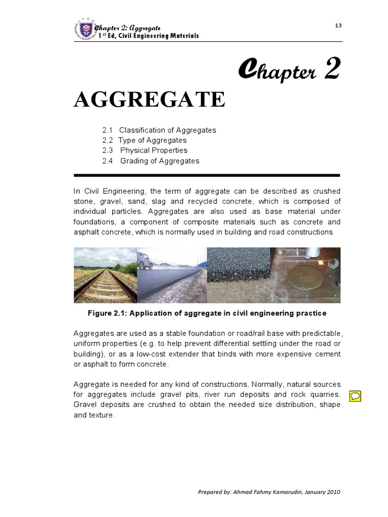 Chapter 2 Aggregate PDF | PDF | Porosity | Construction Aggregate