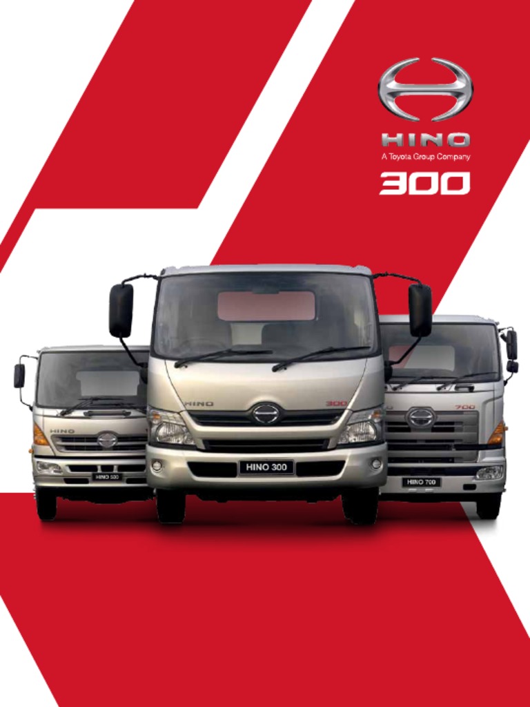Hino 300 Series Brochure | Manual Transmission | Automatic Transmission