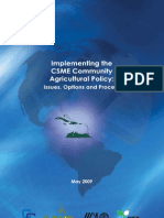 CSME Community Agricultural Policy (CCAP) 