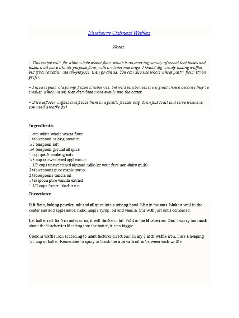Breakfast Recipes PDF Pancake Tofu
