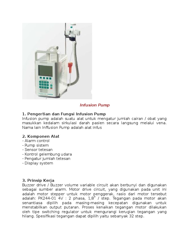 Infusion Pump PDF