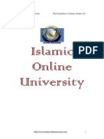Foundation of ISlamic Study Module 2 (1/4) (First Part of Module 2)