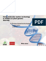 Using Molecular Marker Technology in Studies On