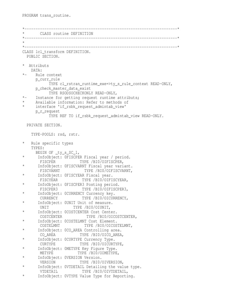 OCC Expert Routine PDF