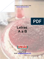 ( Culinaria) - # - Livro de Receitas Docelar Uniao # Ab