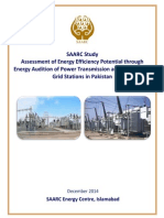 Assessment of Energy Efficiency Potential through Energy Audition of Power Transmission and Distribution Grid Stations in Pakistan