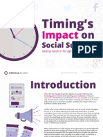 Social Flow - Timing's Impact on Social Success