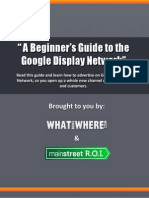 A Beginner's Guide to the Google Display Network