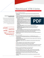 Watchguard XTM 5 Series: Powerful Easy It Is To Manage Reports and Logs Nothing Beats It.""