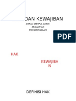 Hak Dan Kewajiban