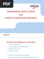 dinamica de maquinas e vibrações