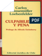 Carlos Künsemüller Loebenfelder - Culpabilidad y Pena PDF